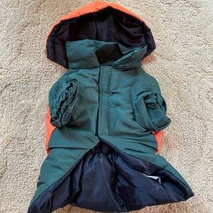 Zack & zoey pet dog clothes / jacket with hoodies size s m